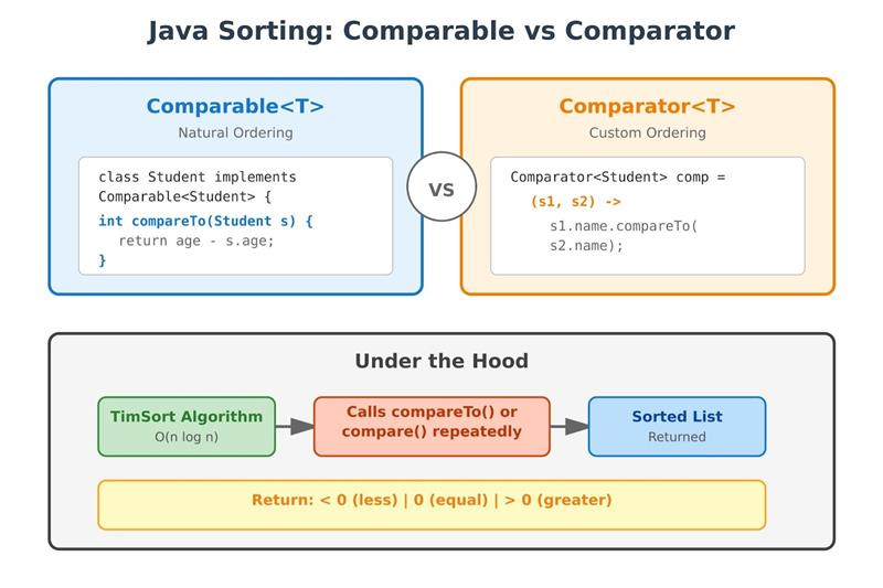 Why Sorting Custom Objects Is Different
